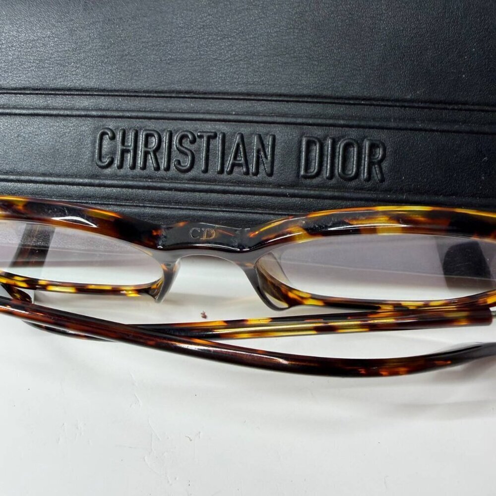 Christian Dior “Presence” Optical Eyeglasses – Havana – Made in Italy - Picture 5 of 12